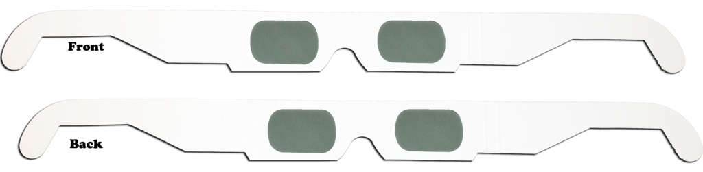 Linear Polarized 3D Glasses