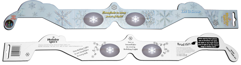Snowflake - Holiday Specs