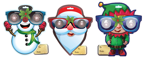 EyePop Card Ornaments