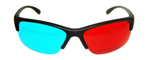 Plastic 3D Glasses
