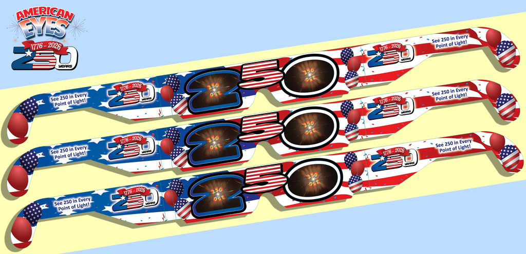 American Eyes- 250th Glasses