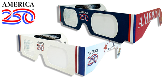 250th Anniversary 3D Fireworks Glasses