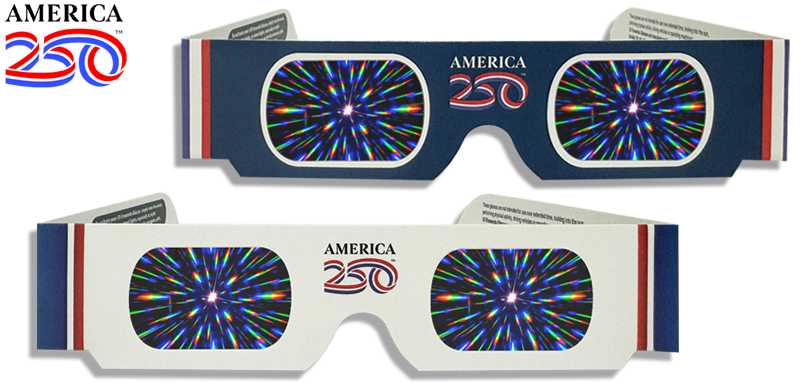 250th Anniversary 3D Fireworks Glasses