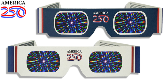 250th Anniversary 3D Fireworks Glasses