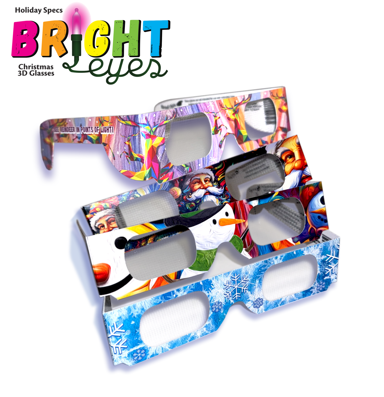 bright eye goggles Bright Eyes"- Holiday 4 Pack