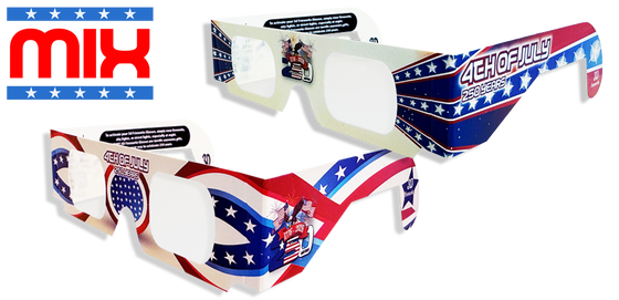 250th Anniversary 3D Fireworks Glasses
