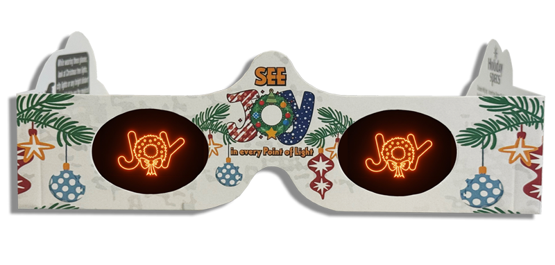 "JOY" Holiday Specs