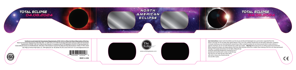 North American Eclipse Glasses