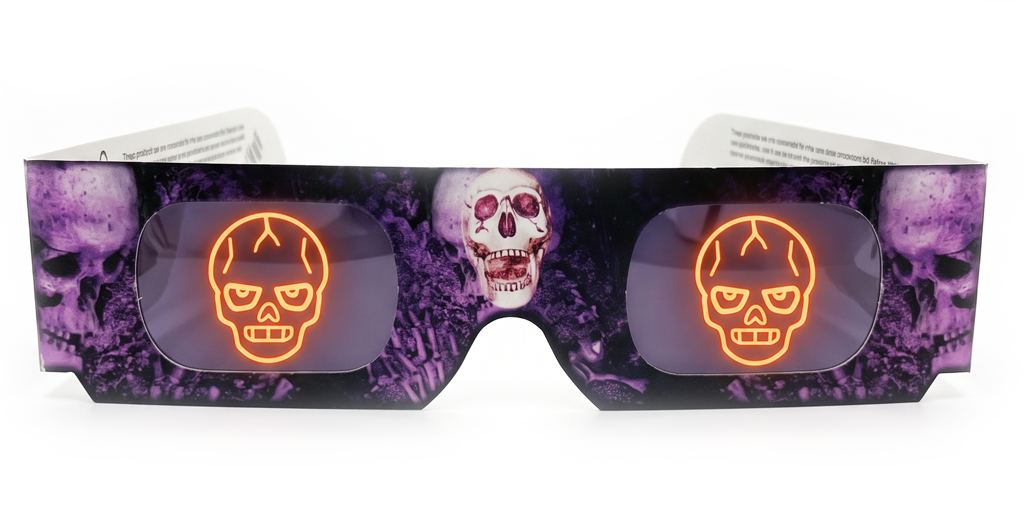 Halloween Skull Glasses
