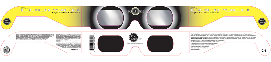 Original Eclipsers™ Glasses (Bilingual)
