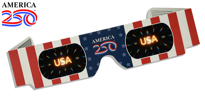American Eyes- "USA" 3D Glasses