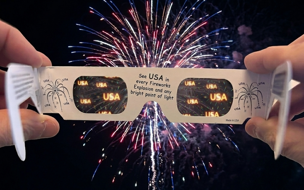 American Eyes- "USA" 3D Glasses