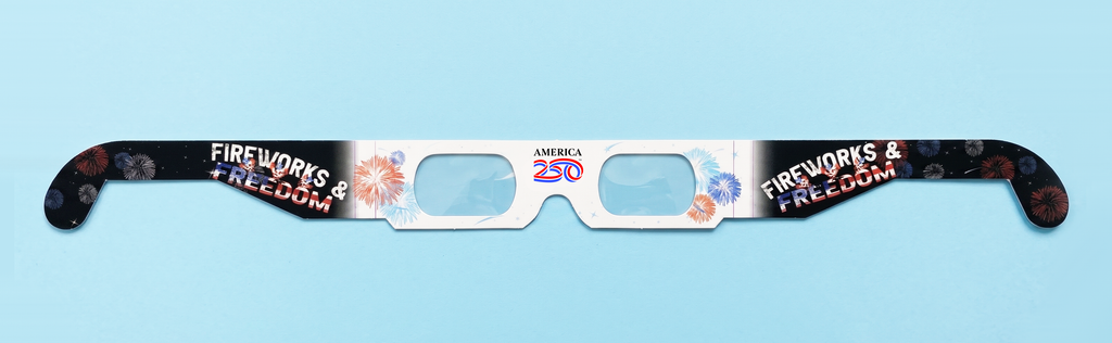 Freedom & Fireworks 3D Glasses