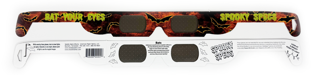 Halloween Bat Glasses