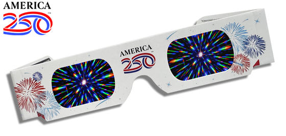 Freedom & Fireworks 3D Glasses
