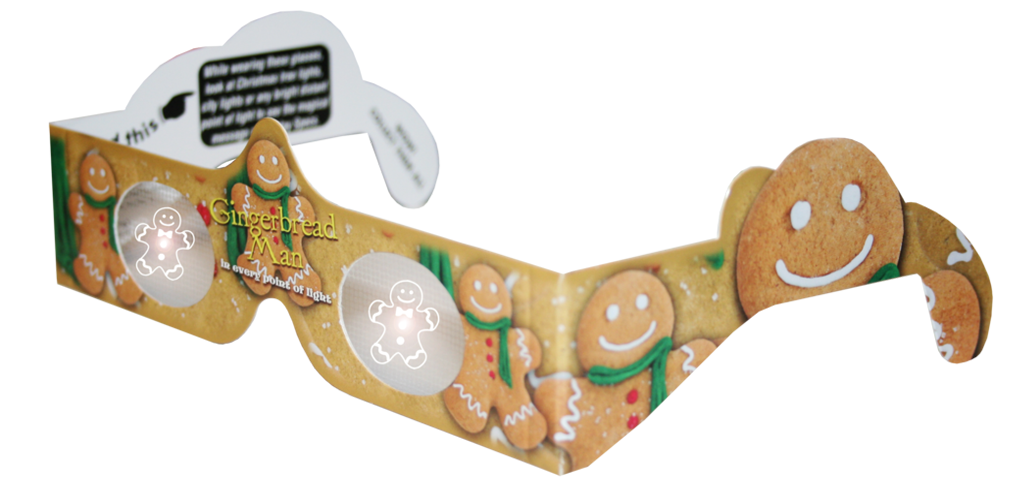 Gingerbread Man Holiday Specs