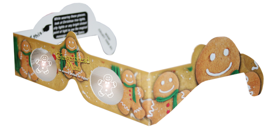 Gingerbread Man Holiday Specs