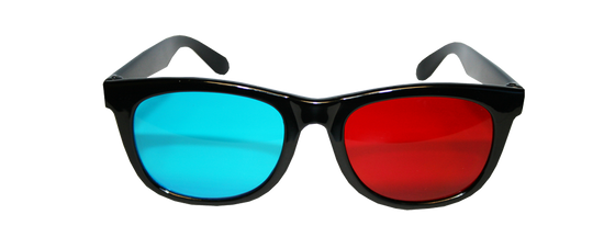 2pcs 3D Chroma Depth Paper Glasses Brings Rainbow Colours Forward  Chromadepth UK