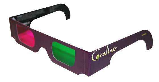 Coraline 3D Glasses