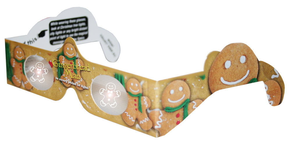 Gingerbread Man Holiday Specs