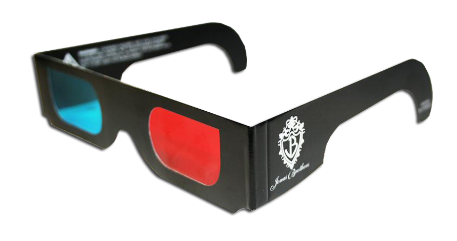 Jonas Brothers 3D Glasses