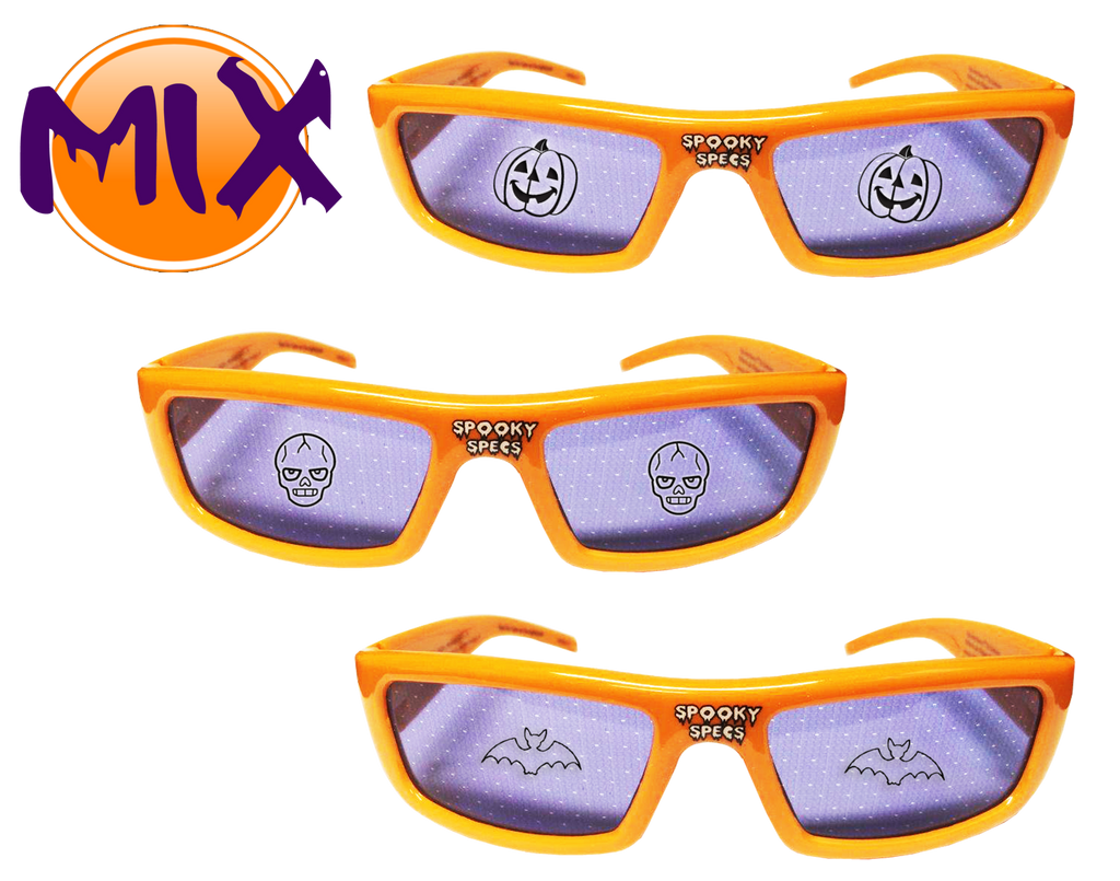 MIX of Plastic Spooky Specs