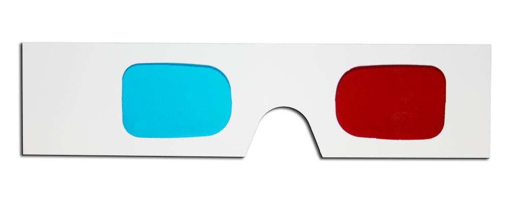 Red blue glasses hotsell