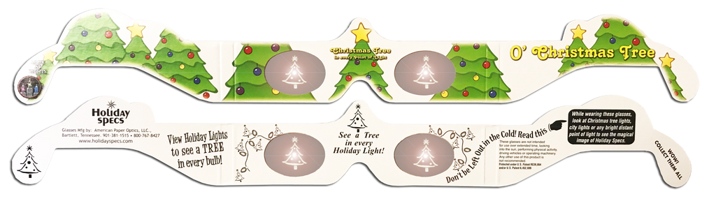 Christmas Tree Holiday Specs